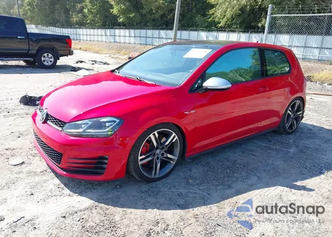 2016 Volkswagen Golf Gti Se W/Performance Package 2-Door z USA, uszkodzony, nr VIN 3VWY47AU3GM002623